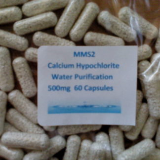MMS2 – Calcium Hypochlorite Water Purification 60 Capsules 500mg